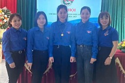 Đại hội chi Đoàn trường mầm non B nhiệm kỳ 2024-2027